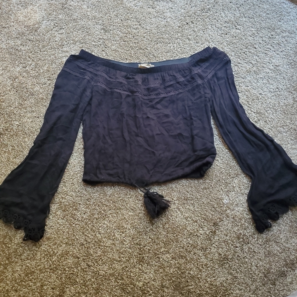Sea Gypsies Over The Shoulder Top Size Small